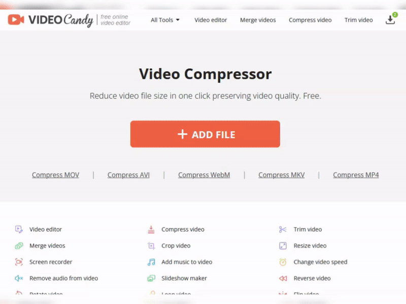 How to compress a video file in a browser