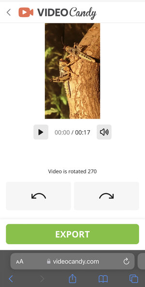 How to Rotate a Video on iPhone online