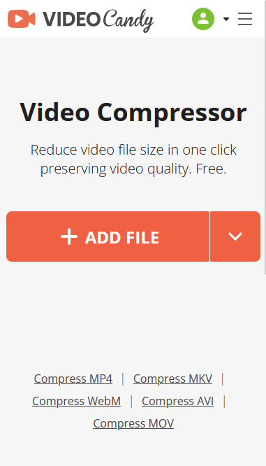 How to compress a video on Android with Video Candy