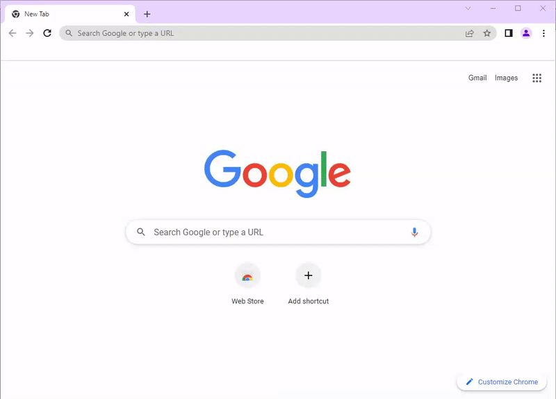 How to open Google Chrome settings