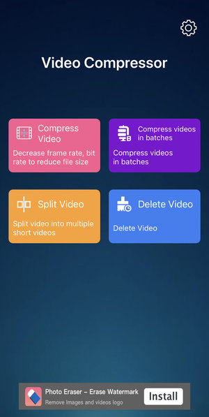 How to make a video file smaller on iPhone with Video Compressor - Save Space 