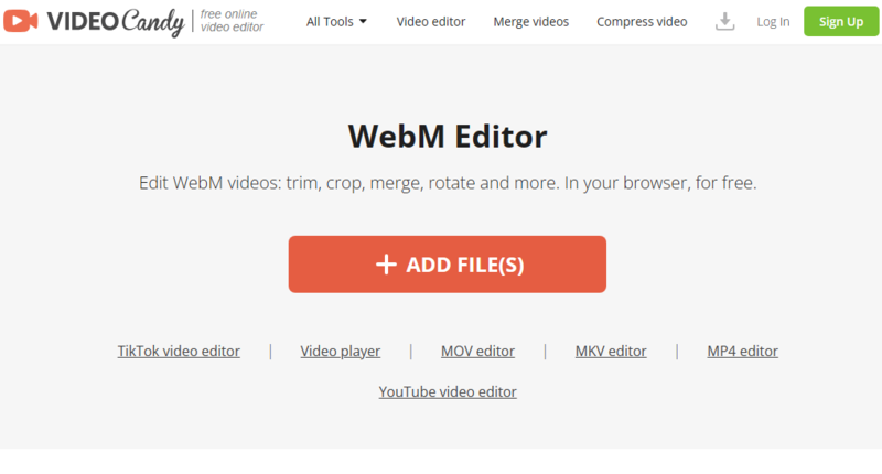 Edit WebM files