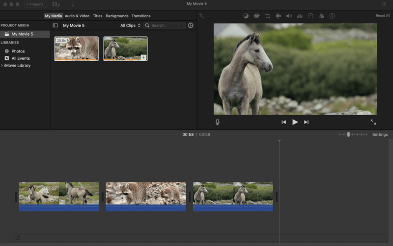 How to stitch videos together on Mac