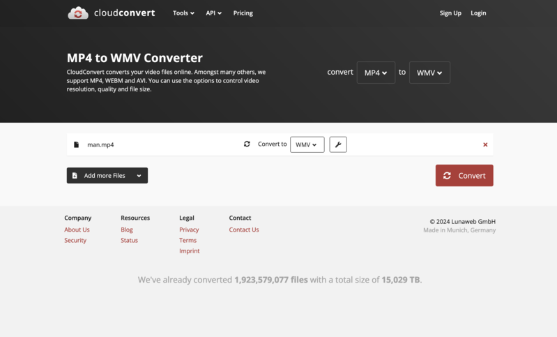 How to convert MP4 to WMV