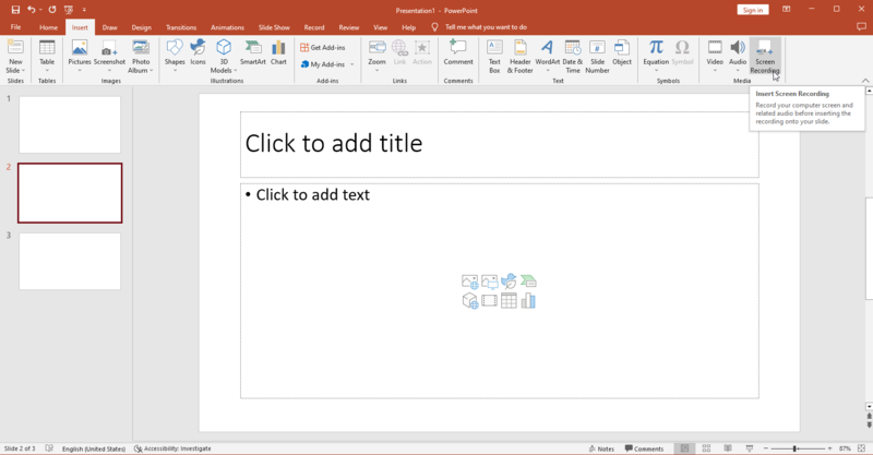 How to Screen Record on Windows with PowerPoint