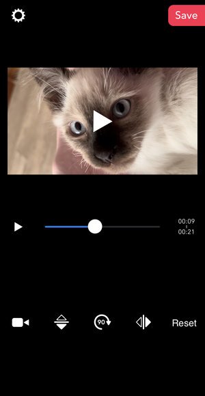 How to rotate a video on iPhone